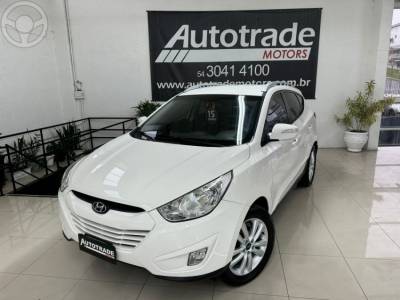 HYUNDAI - IX35 2.0 MPFI GLS 16V FLEX 4P AUTOMÁTICO - 2014/2015 - BRANCA - R$ 75.900,00