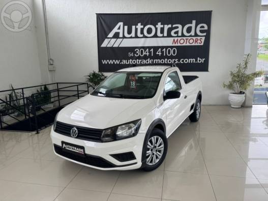 VOLKSWAGEN - SAVEIRO 1.6 MSI ROBUST CS 8V FLEX 2P MANUAL - 2018/2018 - BRANCA - R$ 55.900,00