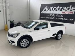 VOLKSWAGEN - SAVEIRO 1.6 MSI ROBUST CS 8V FLEX 2P MANUAL - 2018/2018 - BRANCA - R$ 55.900,00