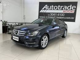 MERCEDES-BENZ - C 200 1.8 CGI AVANTGARDE 16V 4P AUTOMÁTICO - 2013/2014 - CINZA - R$ 92.900,00