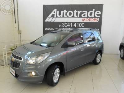 CHEVROLET - SPIN 1.8 LTZ 8V FLEX 4P AUTOMÁTICO - 2012/2013 - CINZA - R$ 54.900,00