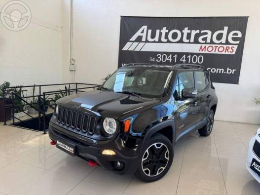 JEEP - RENEGADE 2.0 16V TURBO DIESEL TRAILHAWK 4P 4X4 AUTOMÁTICO - 2015/2016 - PRETA - R$ 85.900,00