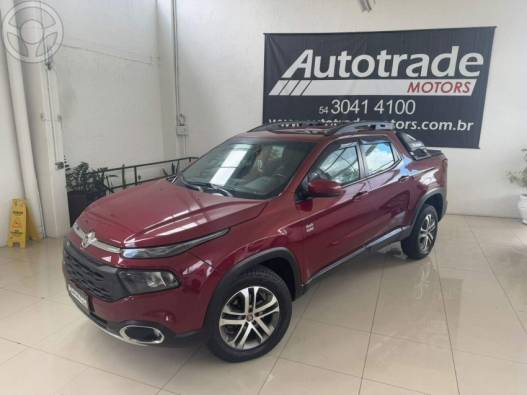 FIAT - TORO 2.0 16V TURBO DIESEL FREEDOM 4WD AT9 AUTOMÁTICO - 2018/2019 - VERMELHA - R$ 107.900,00