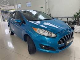 FORD - FIESTA 1.6 TITANIUM SEDAN 16V FLEX 4P AUTO - 2013/2014 - AZUL - R$ 45.900,00